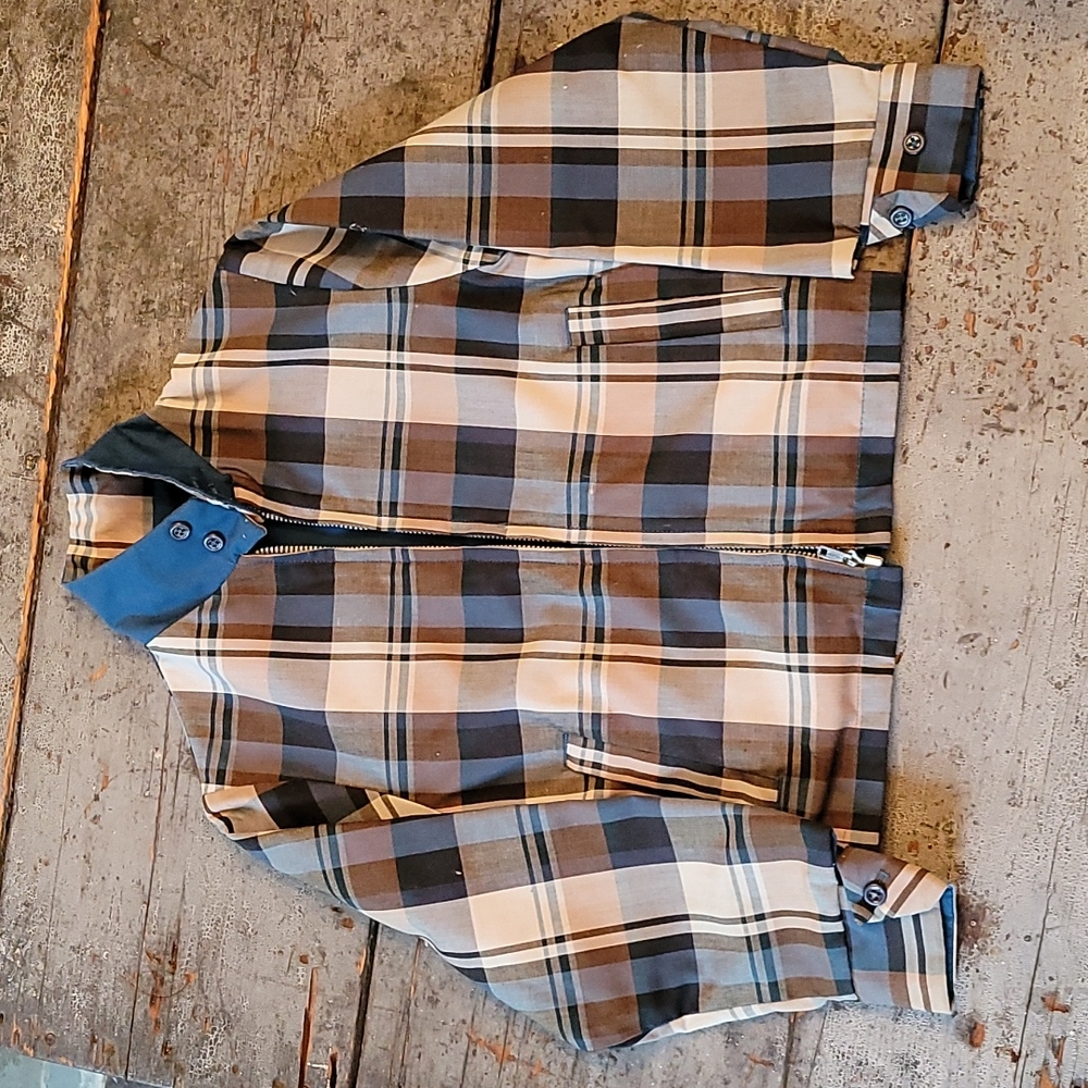 Vintage Boys Zip Front Jacket